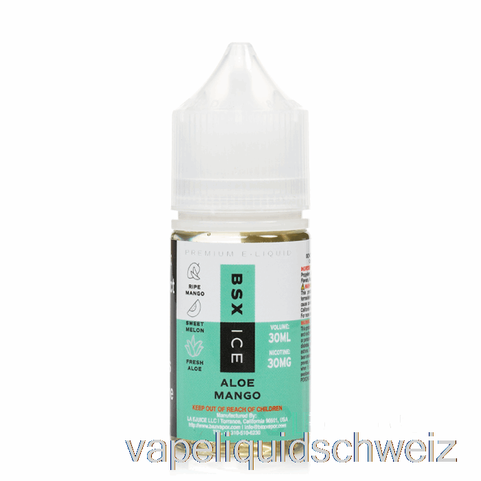 Aloe-Mango-Eis – BSX-Salzserie – 30 Ml 30 Mg Vape Schweiz